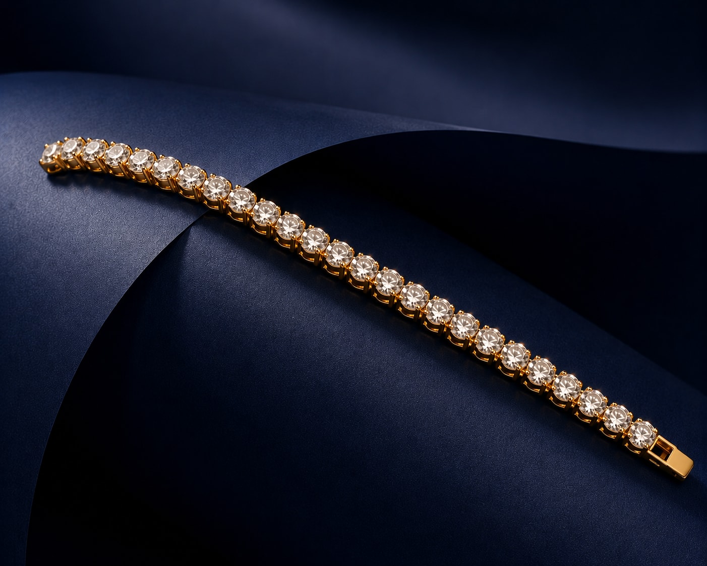 Classic Round Diamond Tennis Bracelet